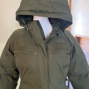 North face winter coat